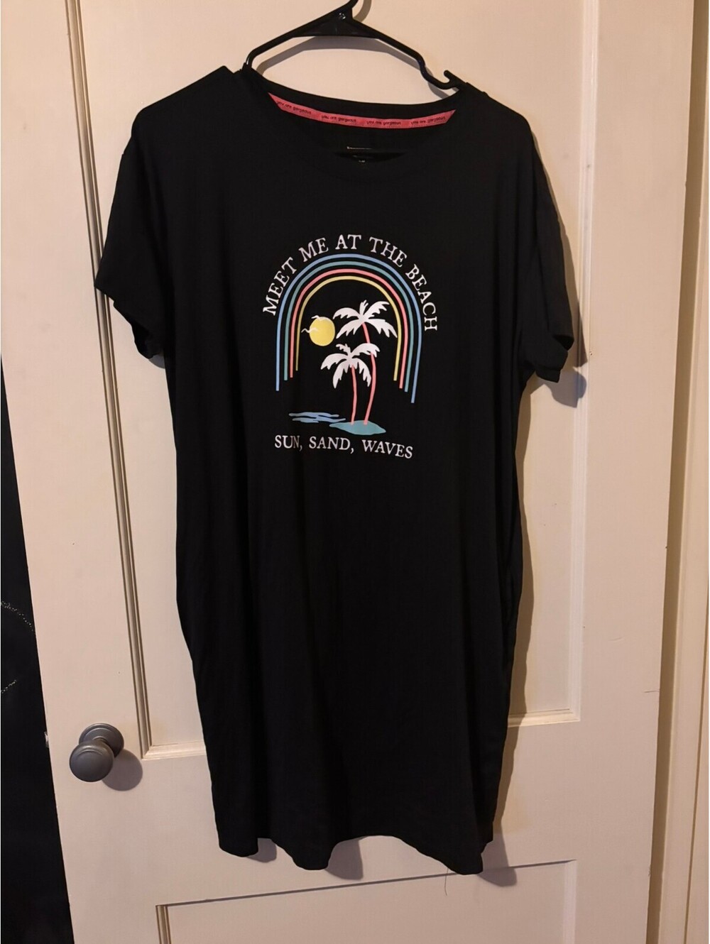 Jones New York Meet Me at the Beach sleep shirt Small/Medium